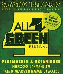 ALL 4 GREEN FESTIVAL & Aftershowparty