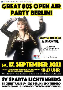 Great 80s Open Air Party!