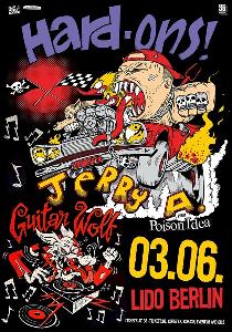HARD-ONS feat. JERRY A + GUITAR WOLF